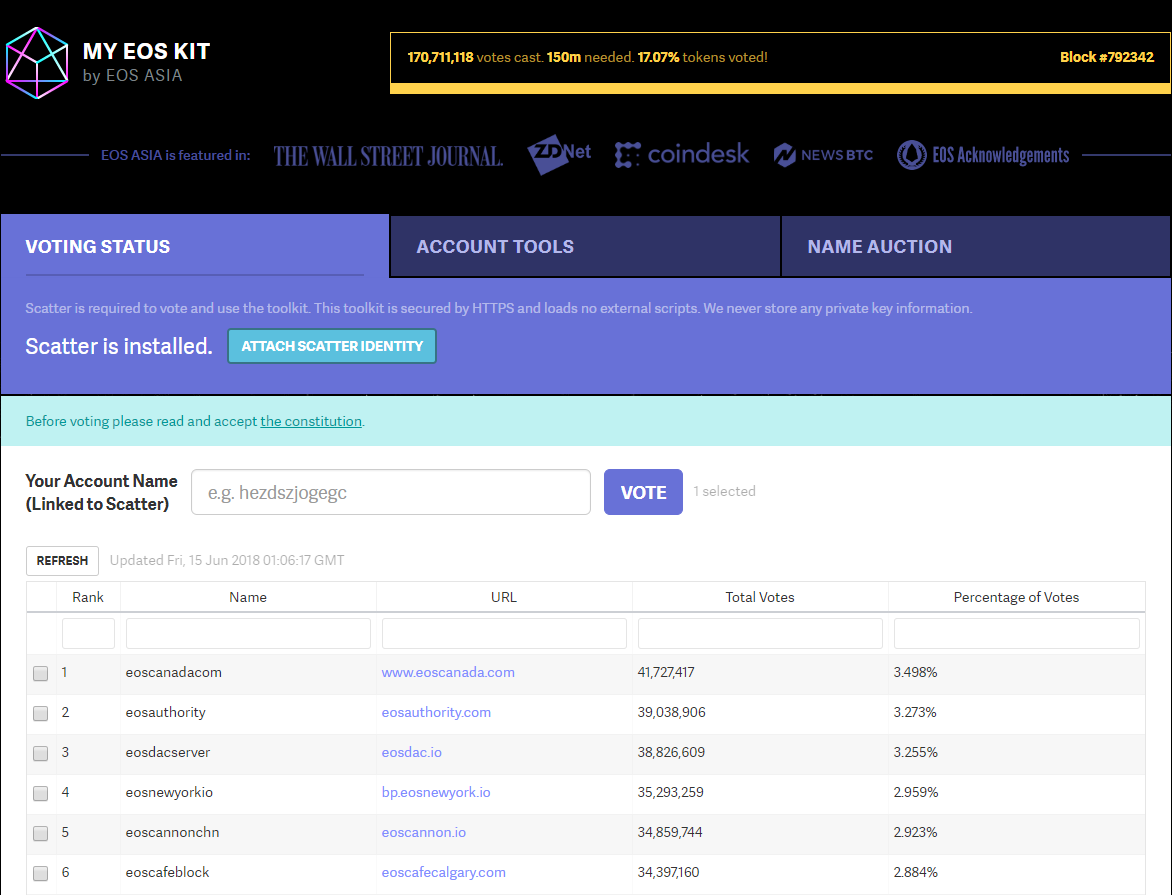 이오스 메인넷 런칭] 이오스 참고사이트 한 눈에 모아보기 — Steemit