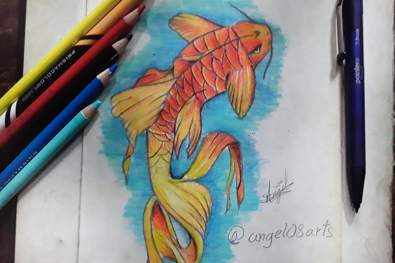 Mi dibujo de Pez 🐟 — Steemit, image size:1280x853