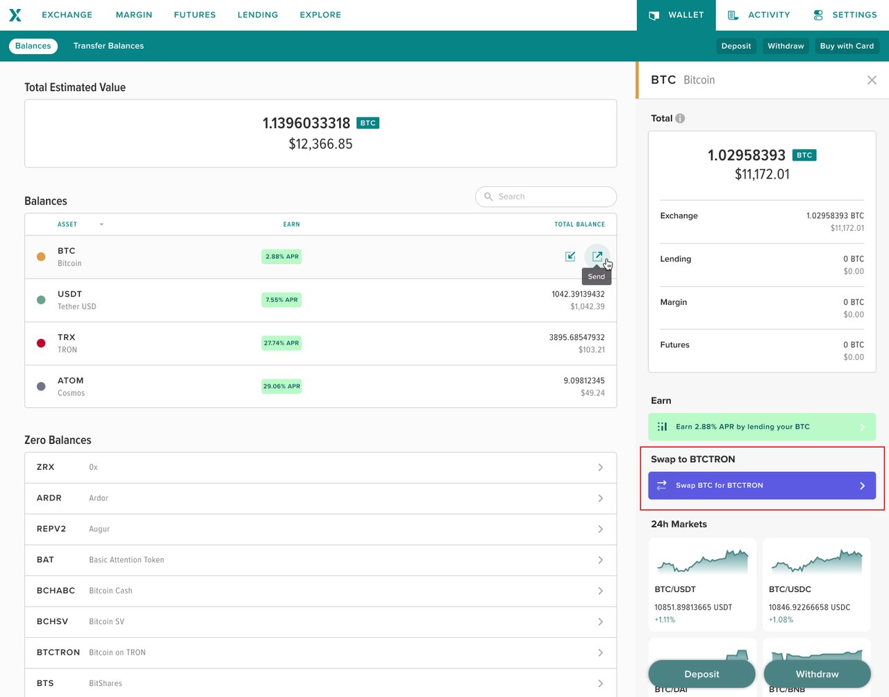 TRON] 트론 기반의 랩핑 비트코인 BTCTRON 출시 — Steemit