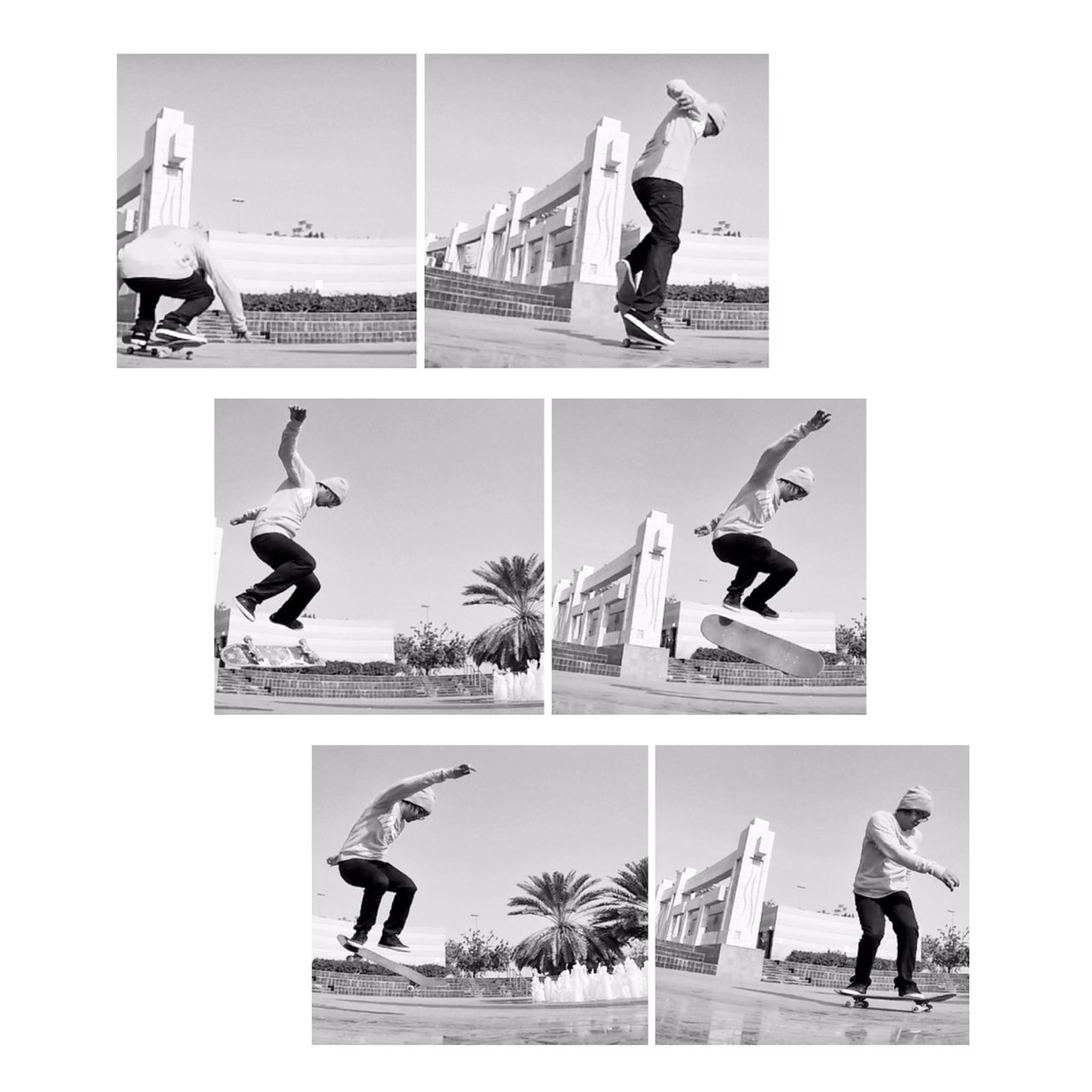 Frontside Half-Cab vs. Fakie Frontside 180 - Skateboarding, image size:1280x1280