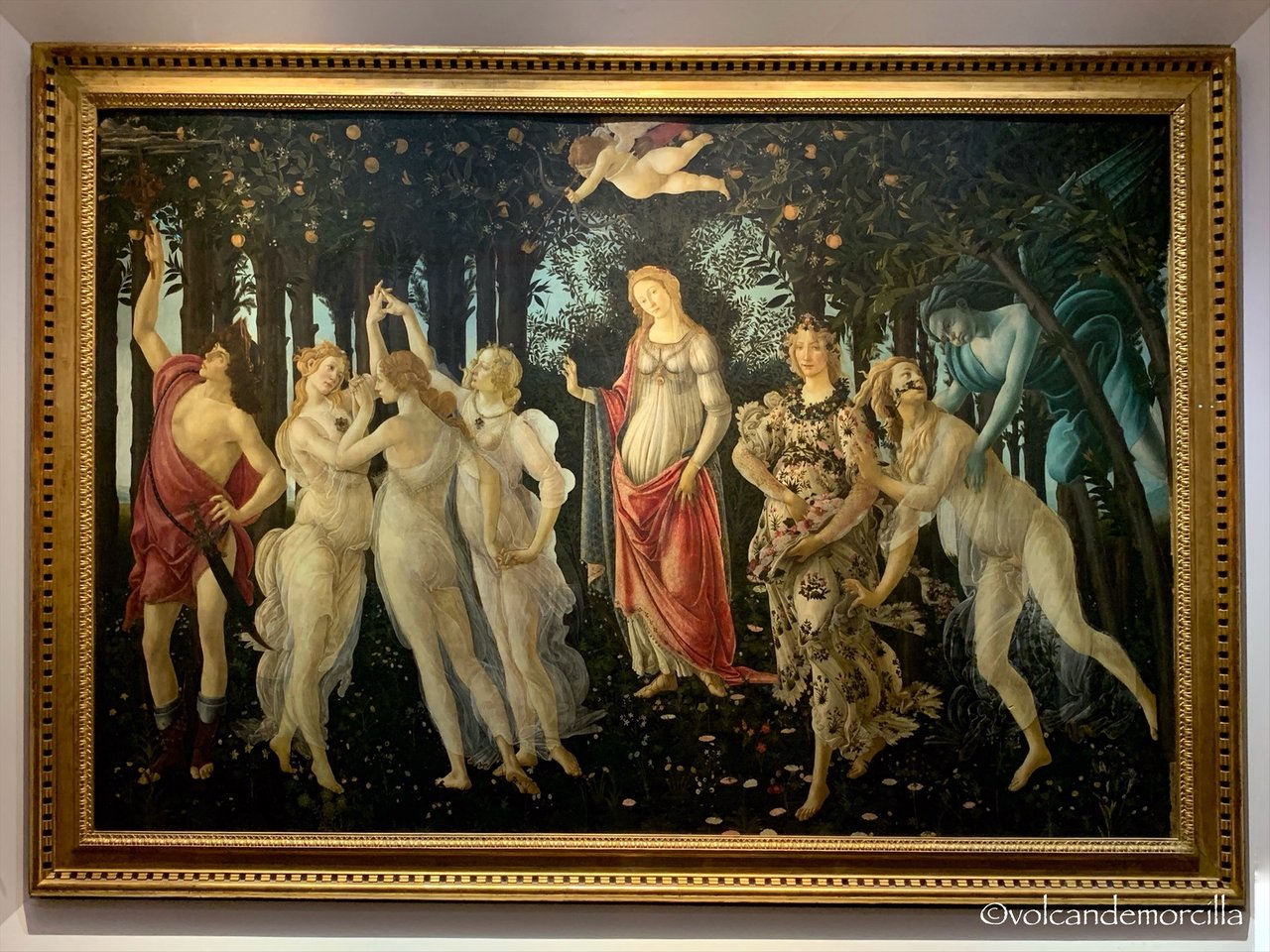 La Primavera de Botticelli. / Botticelli's Spring. — Steemit, image size:1280x960