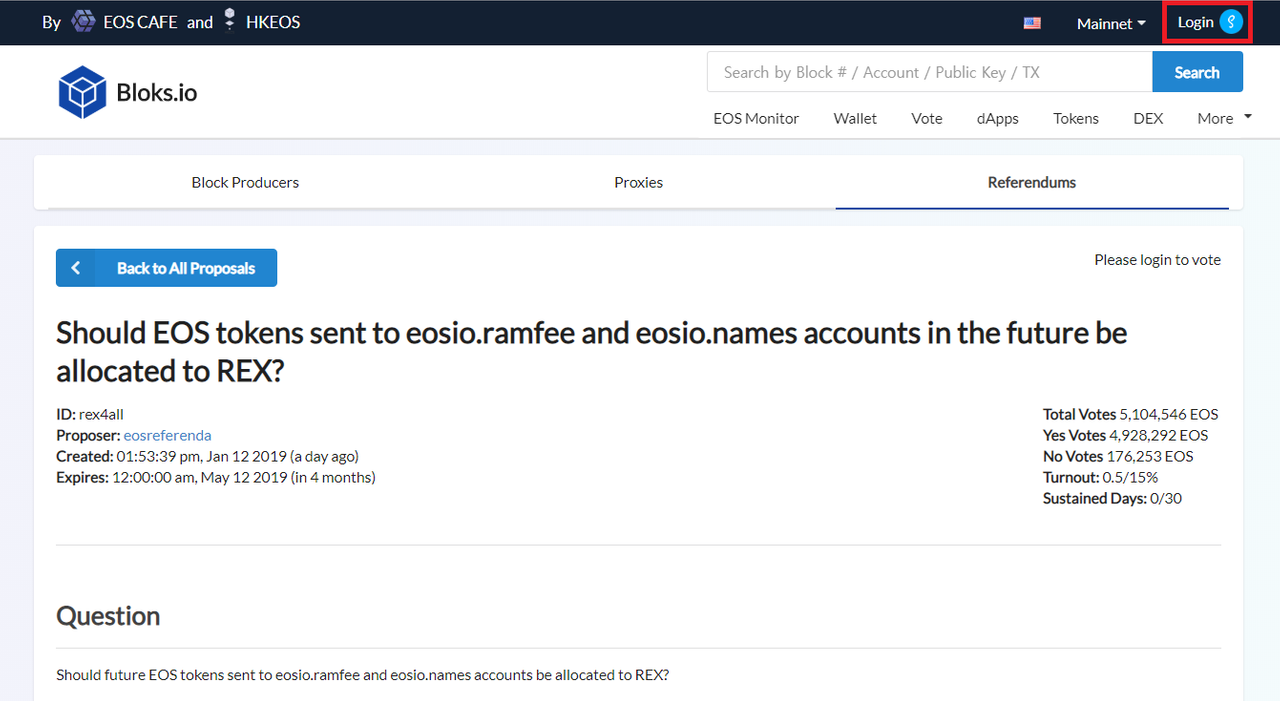 이오스 이야기] 레퍼렌덤(Referendum) #2 투표방법 살펴보기 — Steemit
