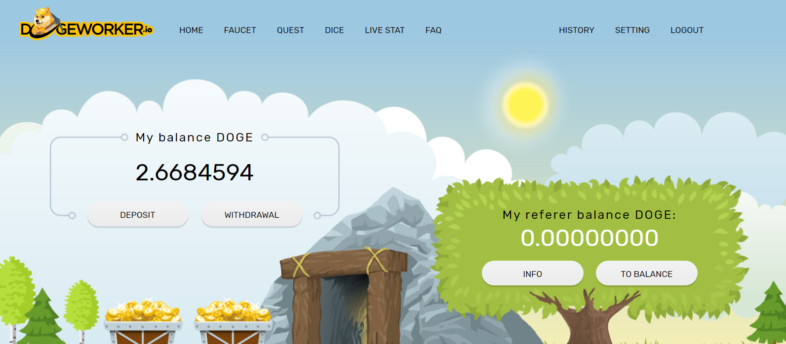 C. A. Topic] 도지 워커(Doge Worker) - 웹으로 도지 코인을 채굴해보자 — Steemit