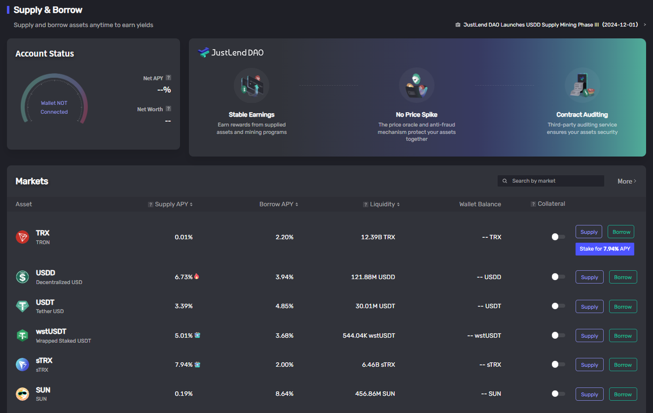 JustLend DAO 소개 — Steemit