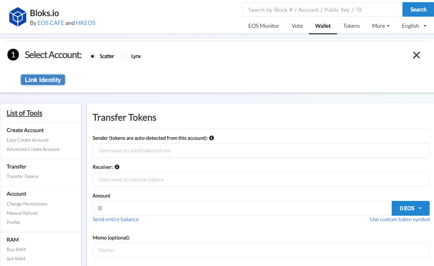이오스 이야기] 이오스 토큰 전송하기! 지갑은 어떤 것들이 있을까? — Steemit