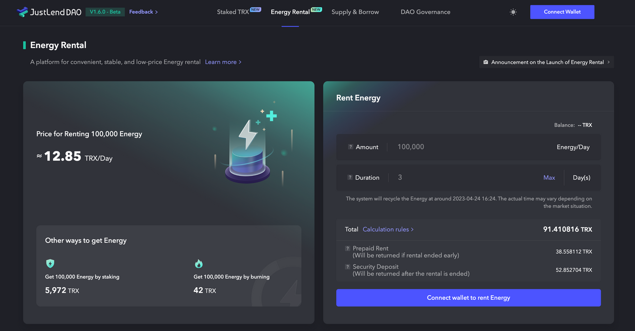 TRON] 트론 지갑 사용을 위해 Energy를 빌리는 방법 — Steemit