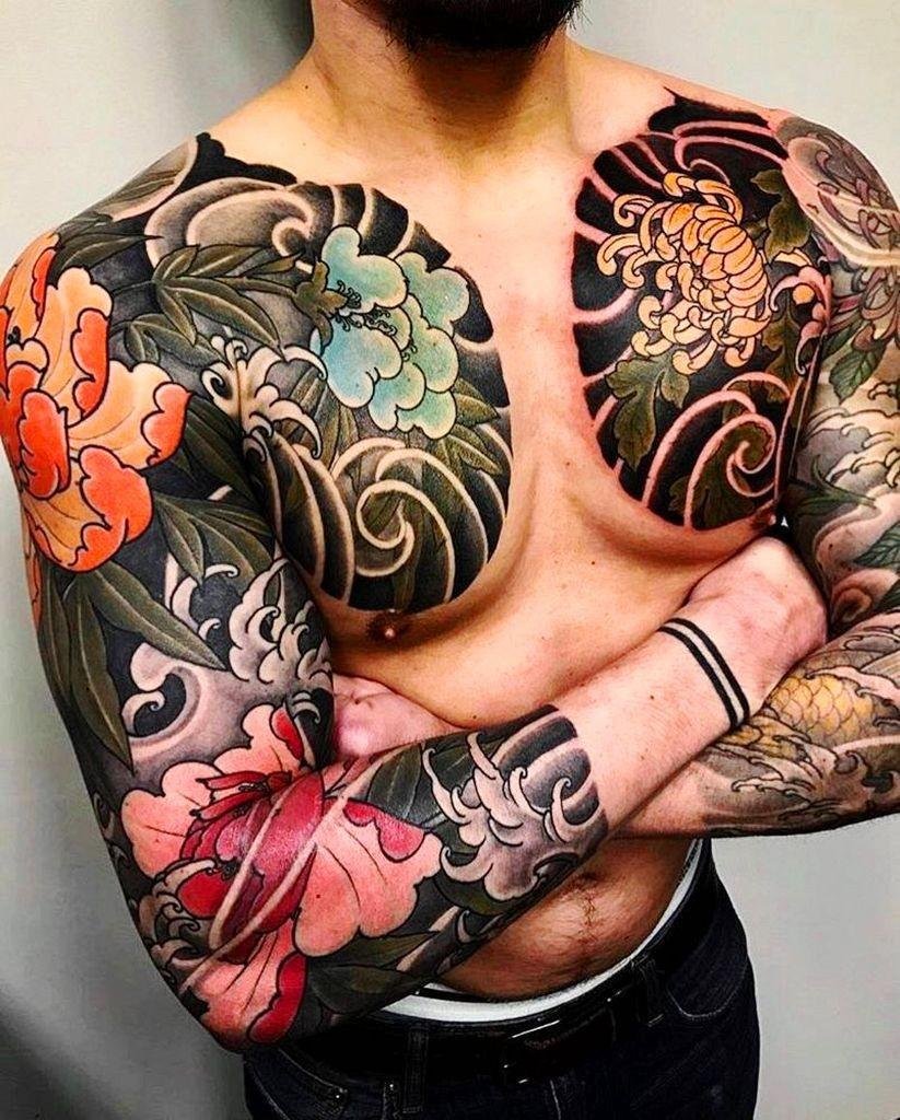 Yakuza Tattoos Design — Steemit, image size:823x1024