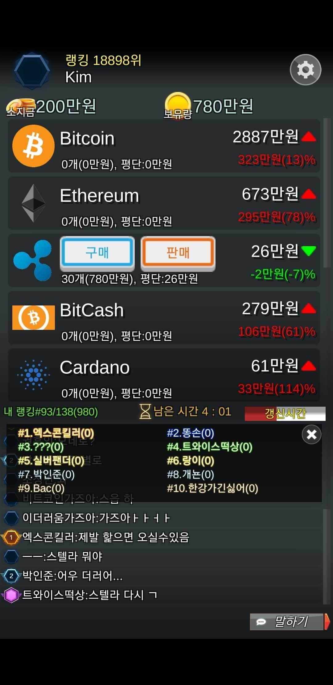 모바일 게임 소개] 비트코인 — Steemit