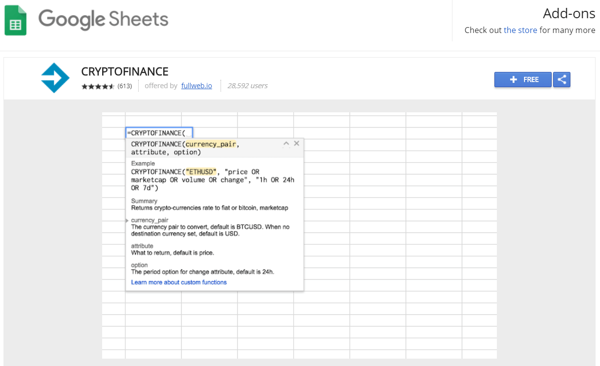 구글시트에 암호화폐 현재 시세 자동으로 입력하는 방법 — Steemit