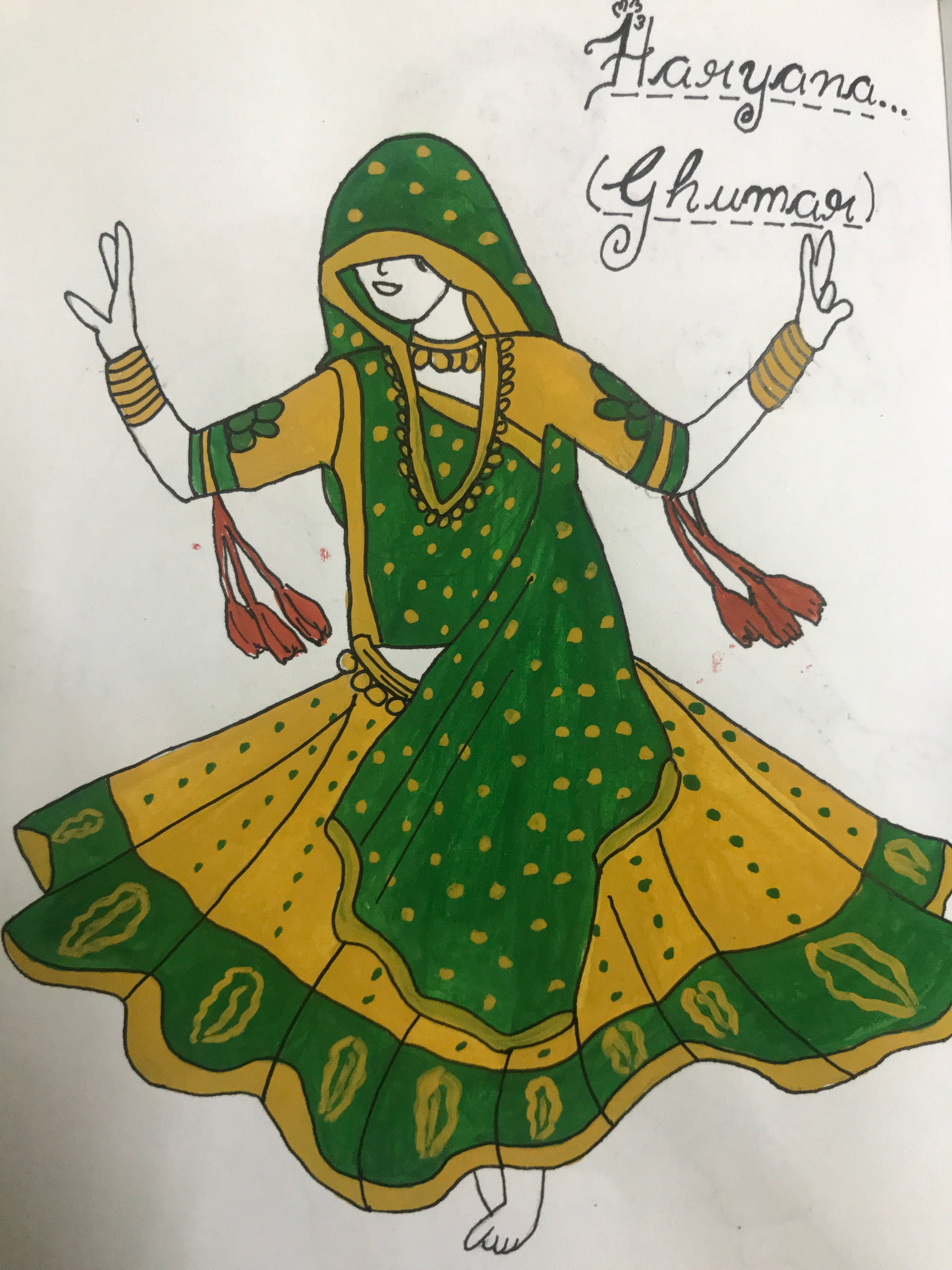 GHOOMAR... #6 Sketchbook project. — Steemit, image size:3024x4032