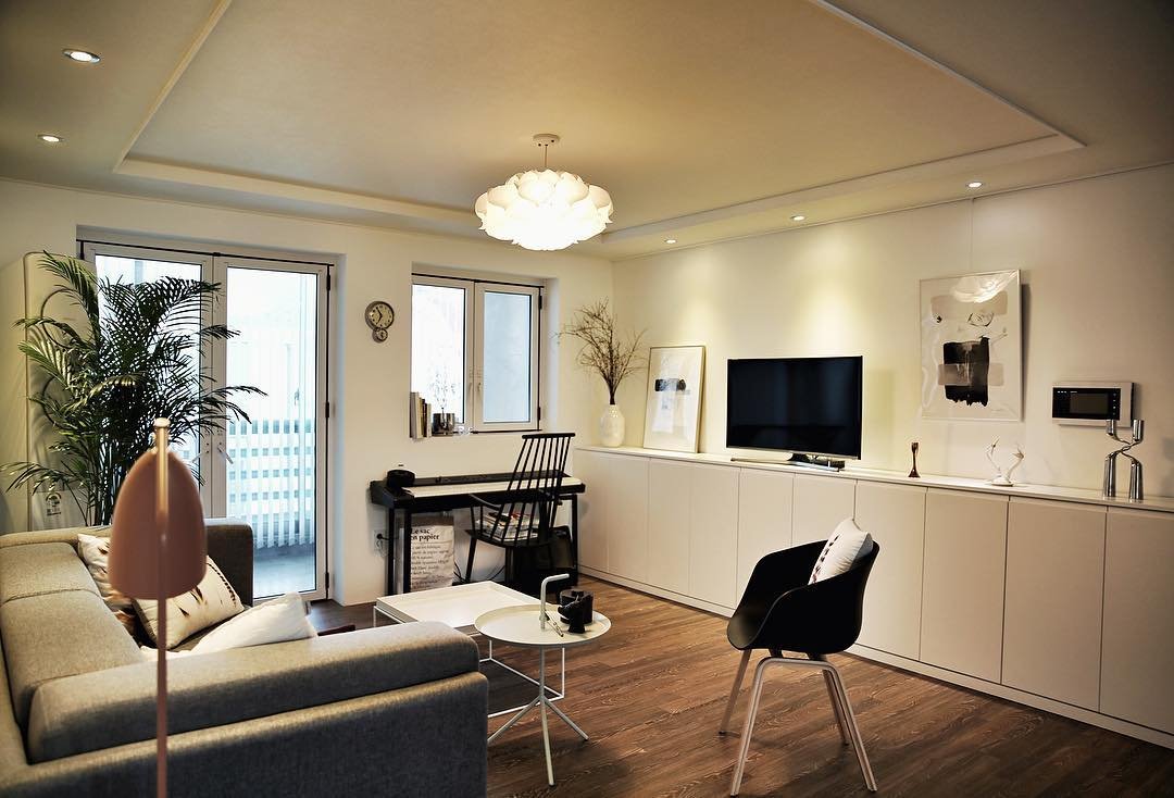 공간은 사람을 닮아간다. 감각적인 거실 인테리어 모음 - 2 — Steemit, image size:1080x734