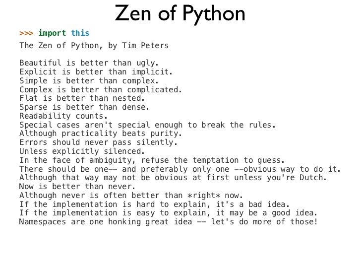 The Zen of python — Steemit