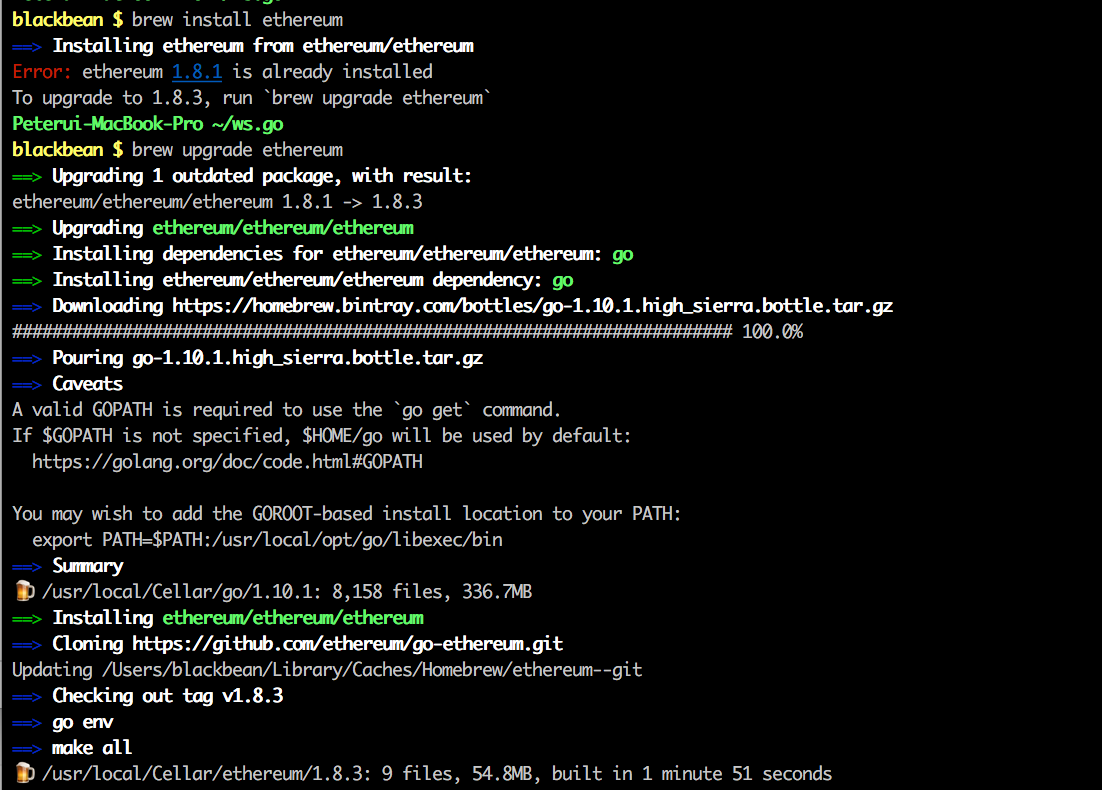 Dev] Ethereum 개발 - #1. 설치 및 테스트 네트워크 구축 — Steemit