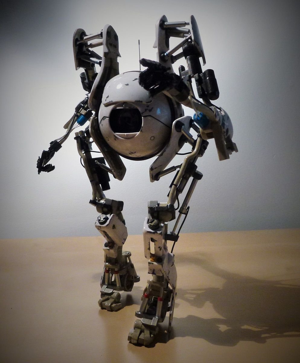 Collection 09: Three A 3A x Valve Portal 2 Atlas Bot Figure