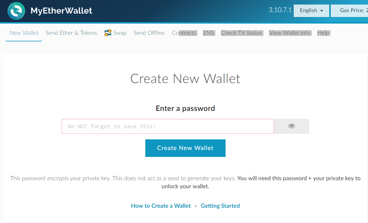 마이 이더 월렛 생성 및 사용법 — Steemit