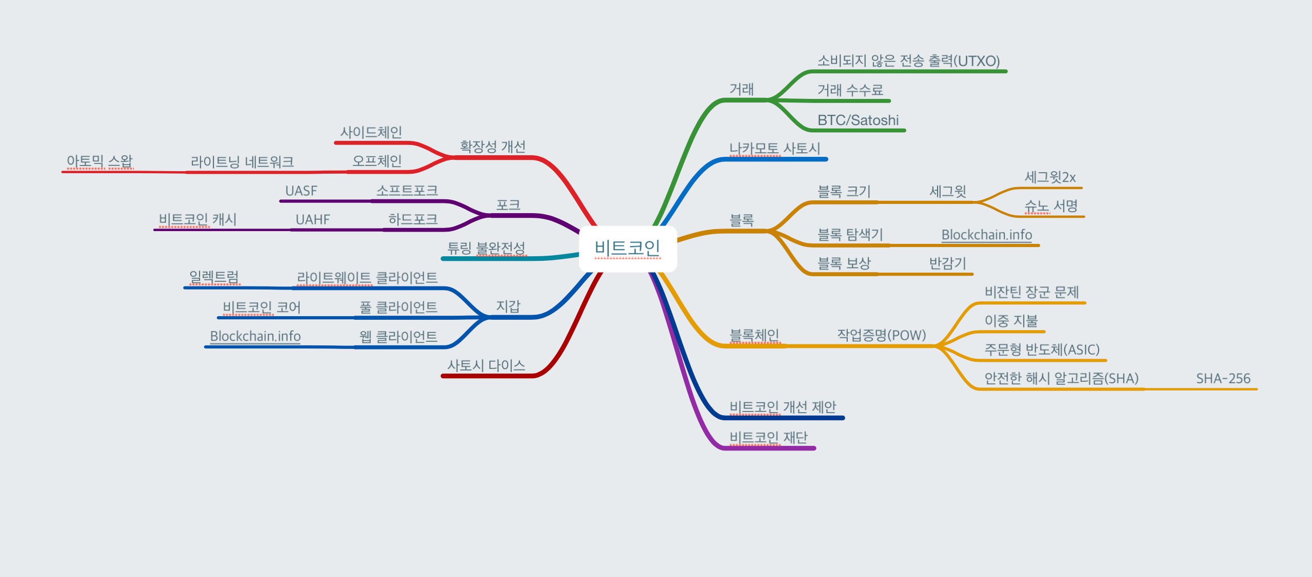 비트코인 네트워크 지도 (96) 사진