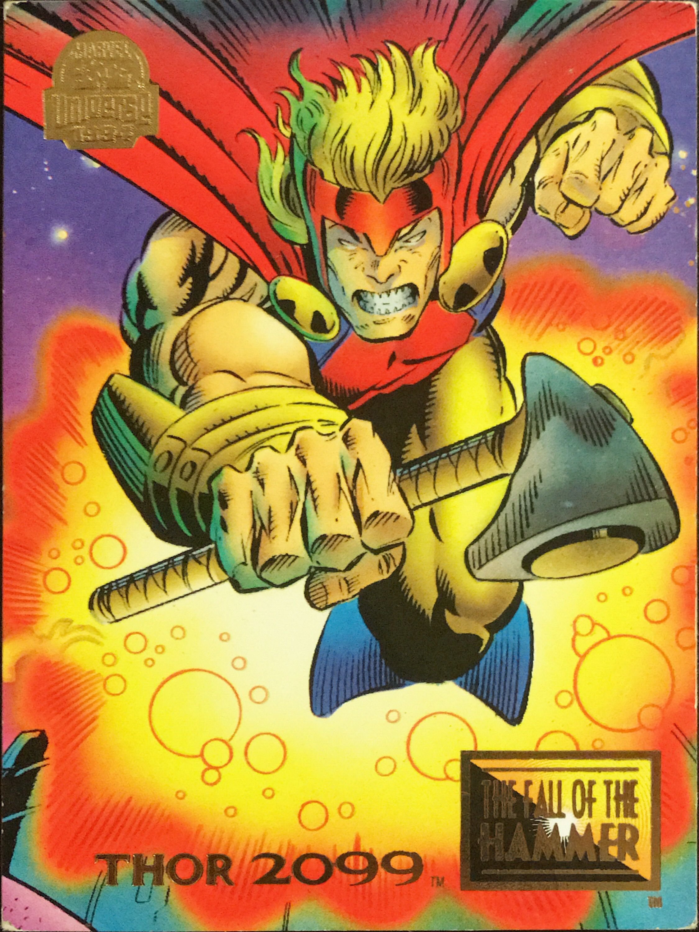 同人誌 村田蓮爾 DEFORMER LARGO 1995 CALENDAR Thor 2099: The Fall of the Hammer Trading Card (1994) — Steemit