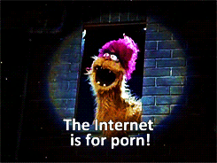 The Internet is for porn!