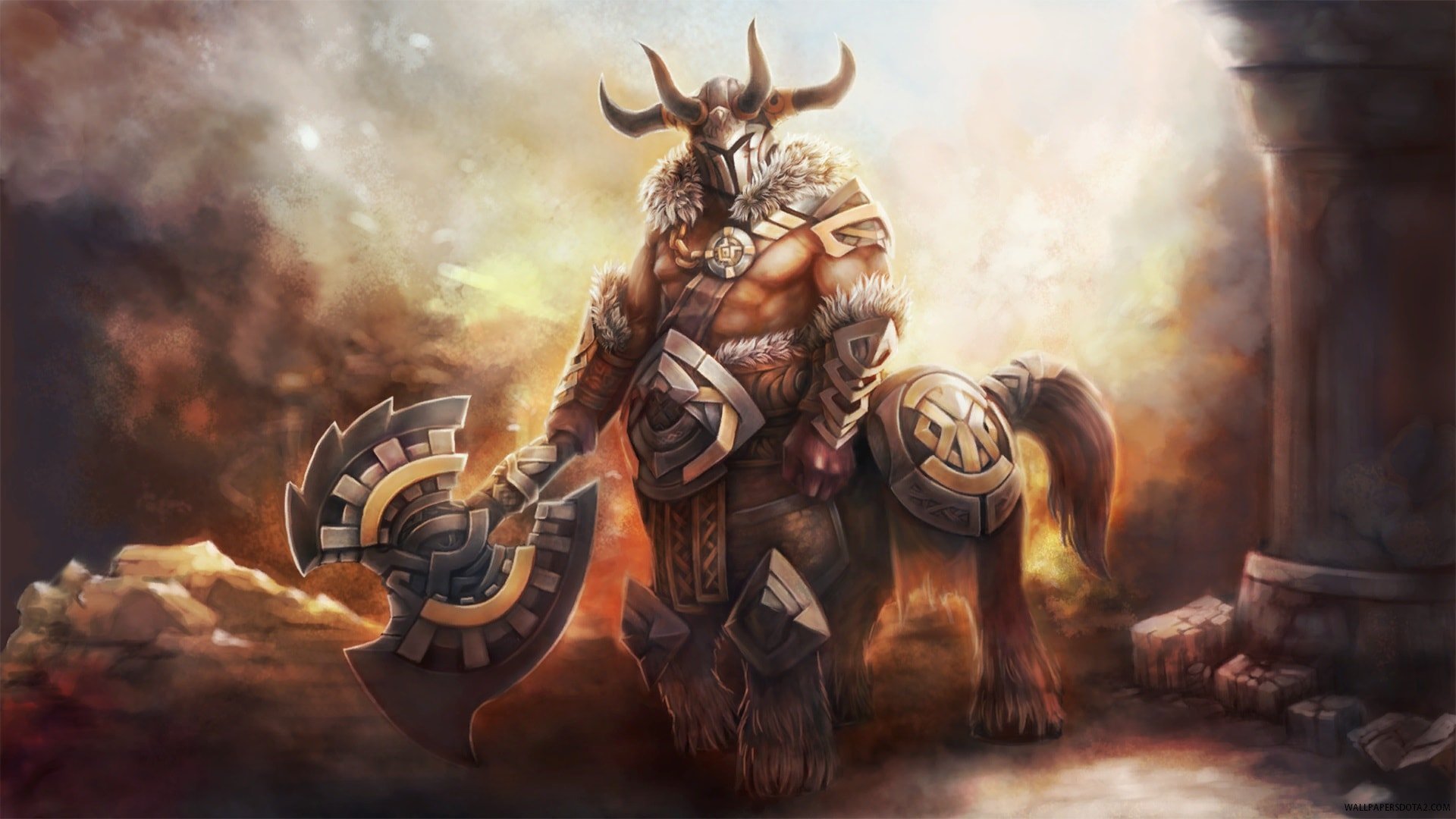 Story Hero Dota 2 The Bradwarden Centaur Warrunner