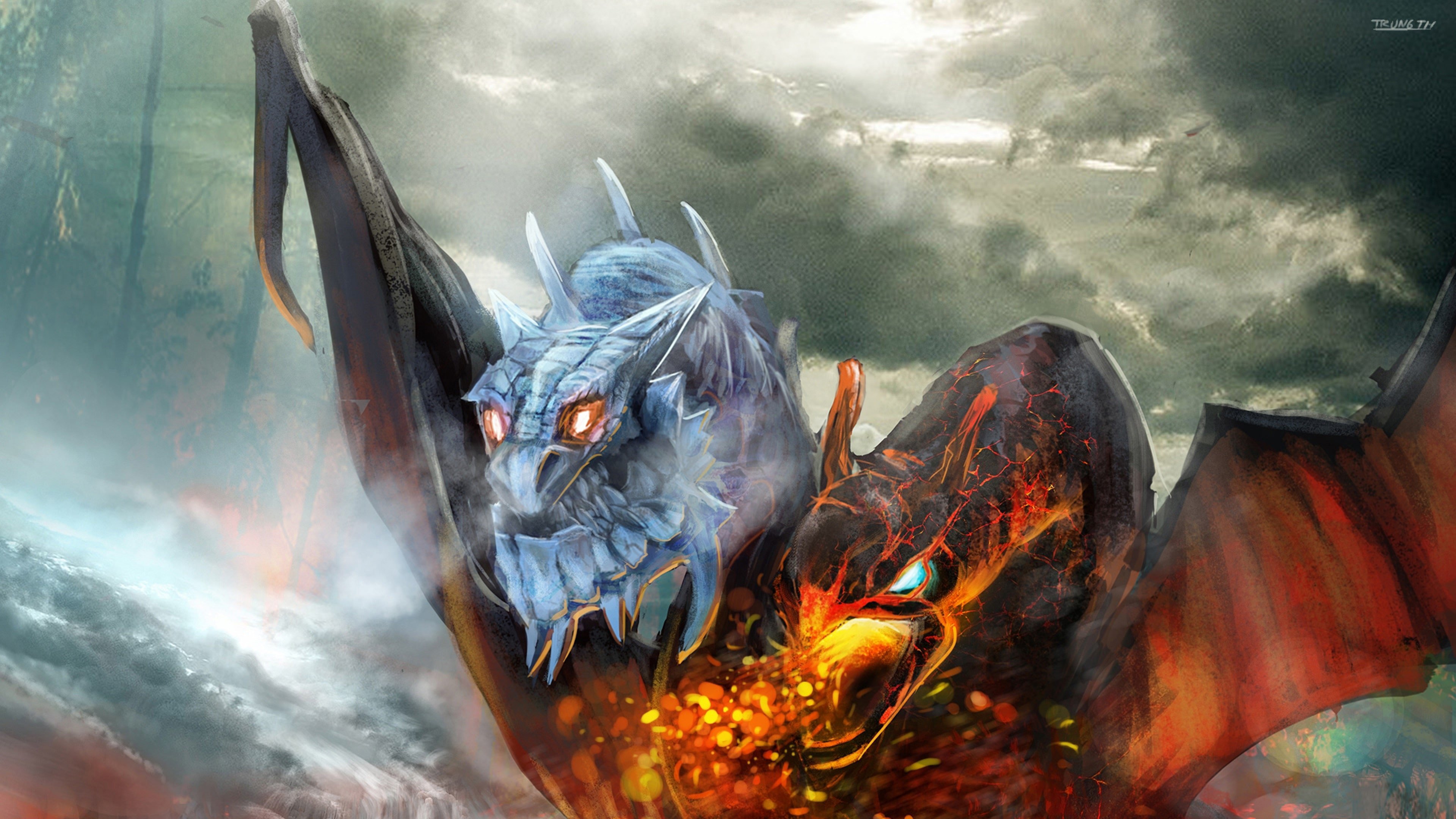 Story Hero Dota 2 Jakiro Dragon Defects Born And Dumped By