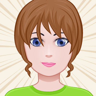 My anime style avatar created with Anime Character Creator