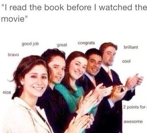 read the book before the movie