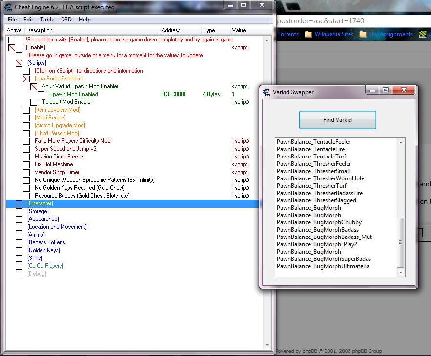 How To Use Download Borderlands 2 Cheat Engine Table Steemkr