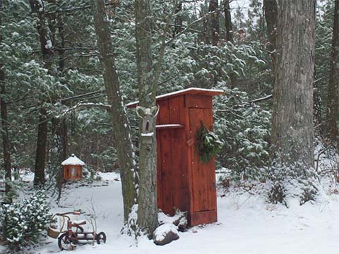 outhouse