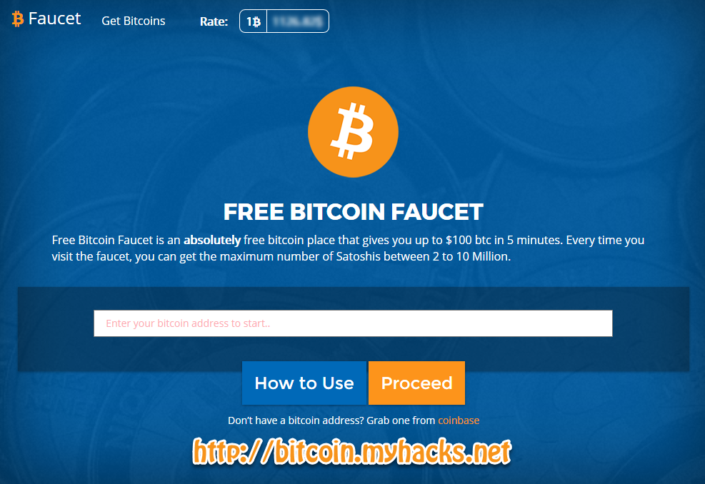 free bitcoins faucet