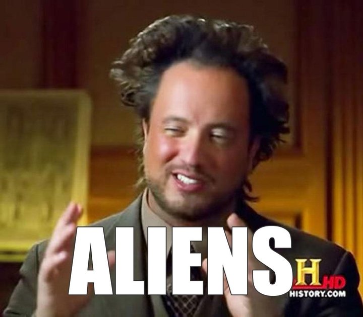 Image result for history channel aliens guy