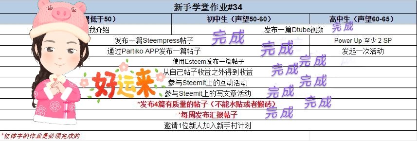 🌻 【新手学堂作业#34】annepink作业汇报💁