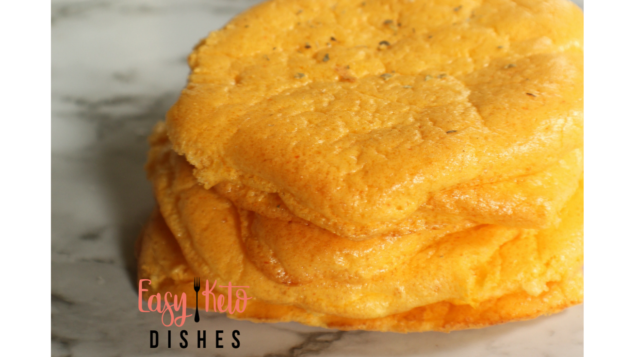 Perfect for burgers, sandwiches, or even as tortilla replacements, spicy cloud bread is low carb, keto friendly, light and delicious! Add this special ingredient to kick your cloud bread up a notch!