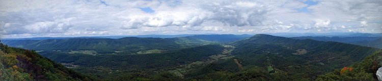 McAfee’s Knob Panorama 1