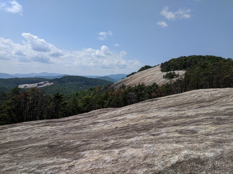 Stone Mountain from side