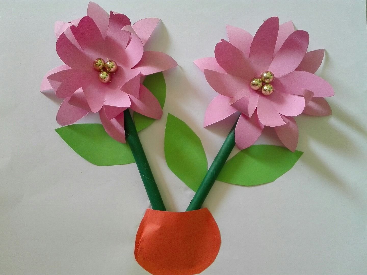 Cara membuat bunga kertas Paper Flowers  Steemit