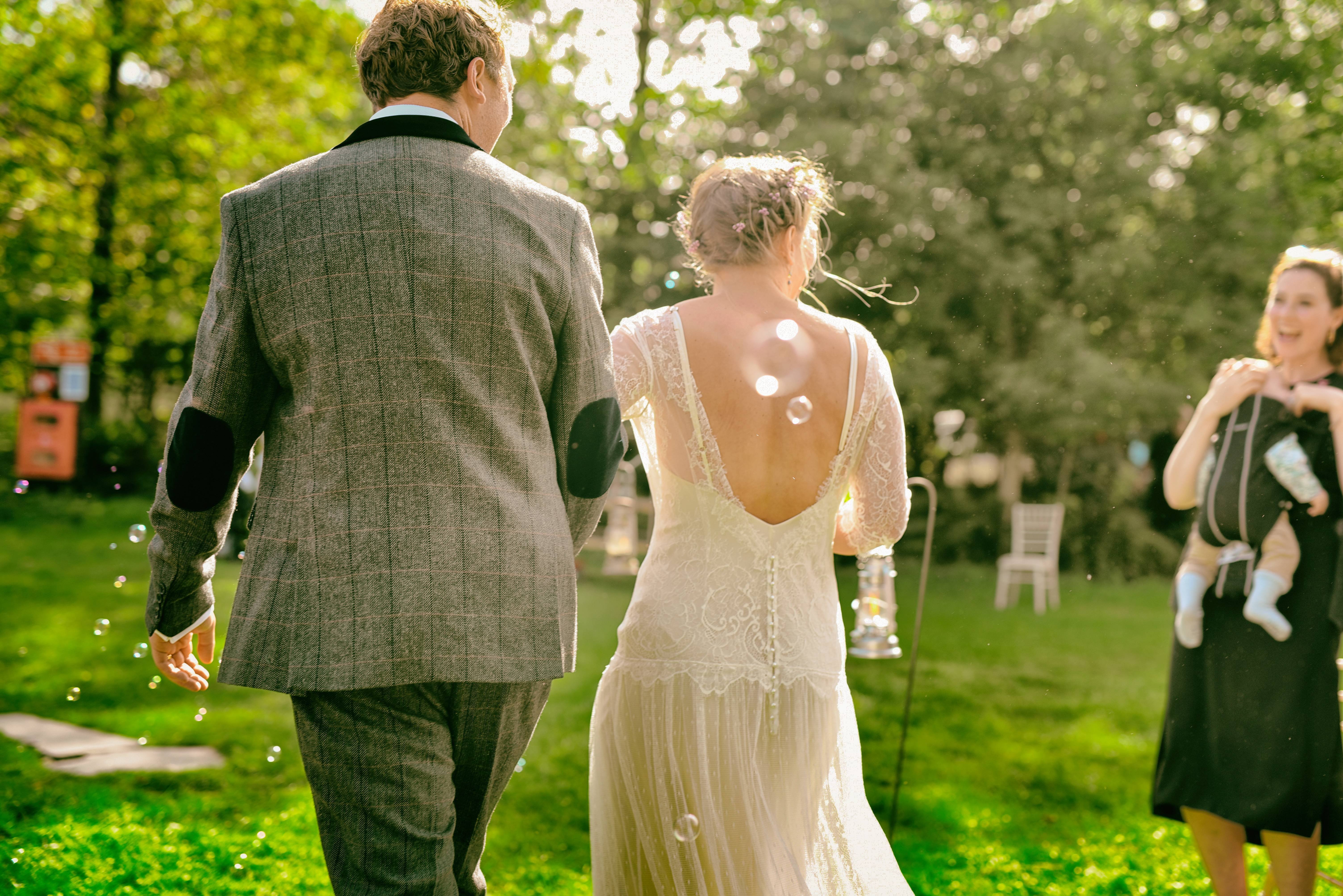 Artistic wedding shot, Wales