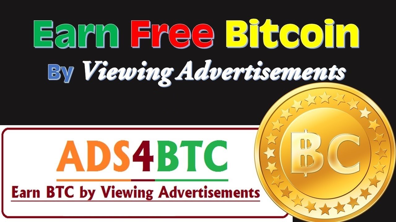 Free bitcoin earn ad