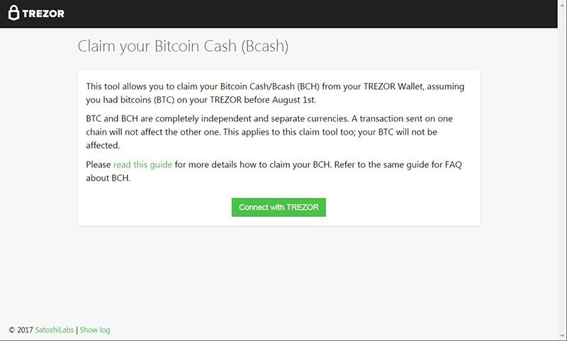 Bitcoin cash recovery tool