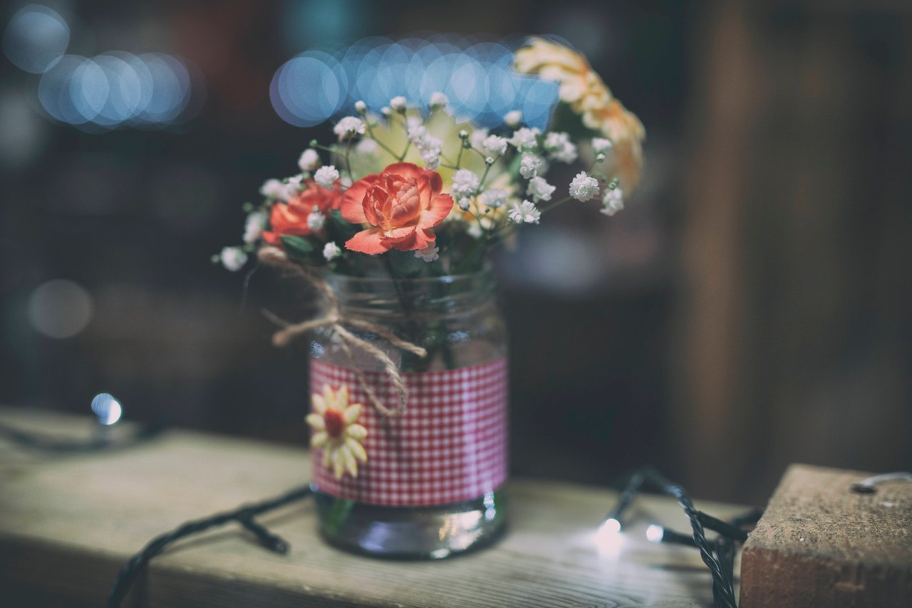 preparation flowers