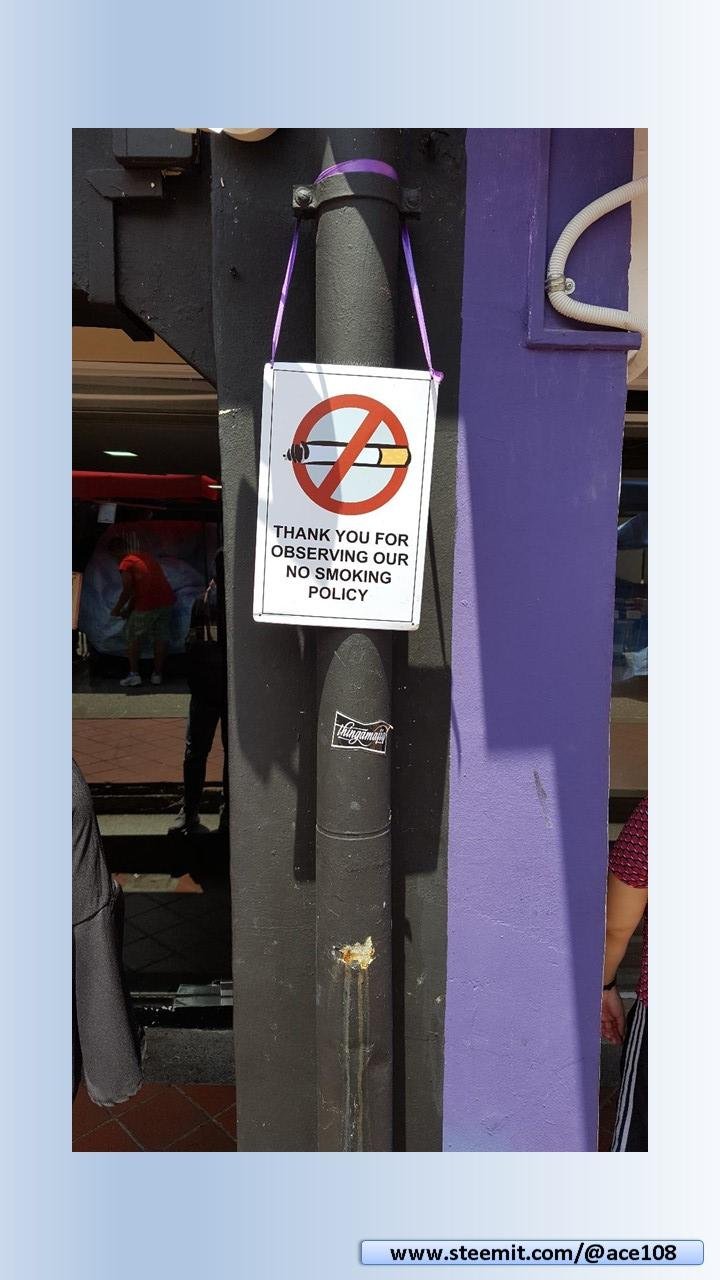 No smoking