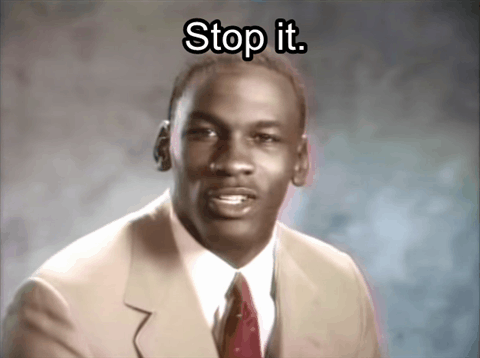 Image result for stop spamming gif