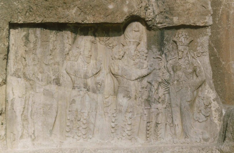 Carvings at Tomb at Naqsh-I-Rustam