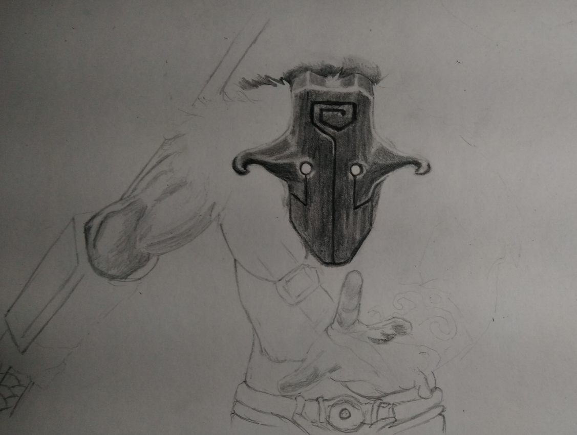 Drawing To Yurnero The Juggernaut Dota 2