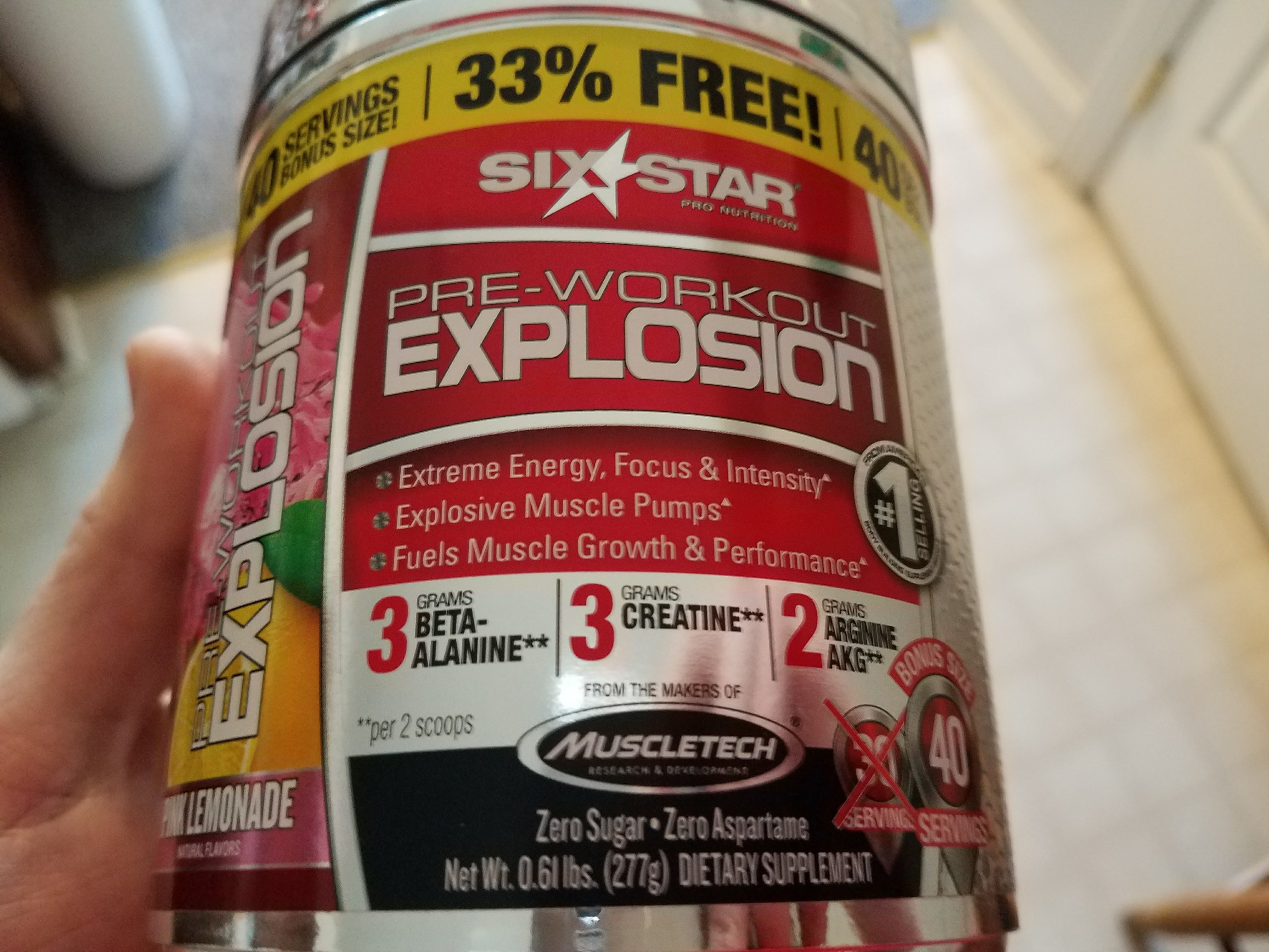My New Favorite Preworkout Comes From Walmart?! Six Star Preworkout