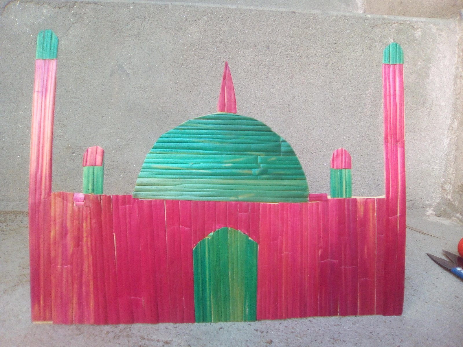 Handmade Decoration Piece Mosque Steemkr