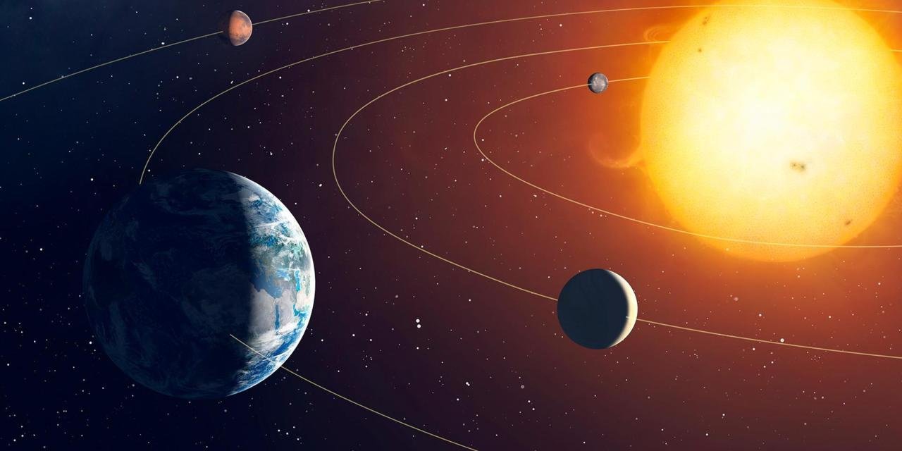 What makes the earth travel around the sun steemit