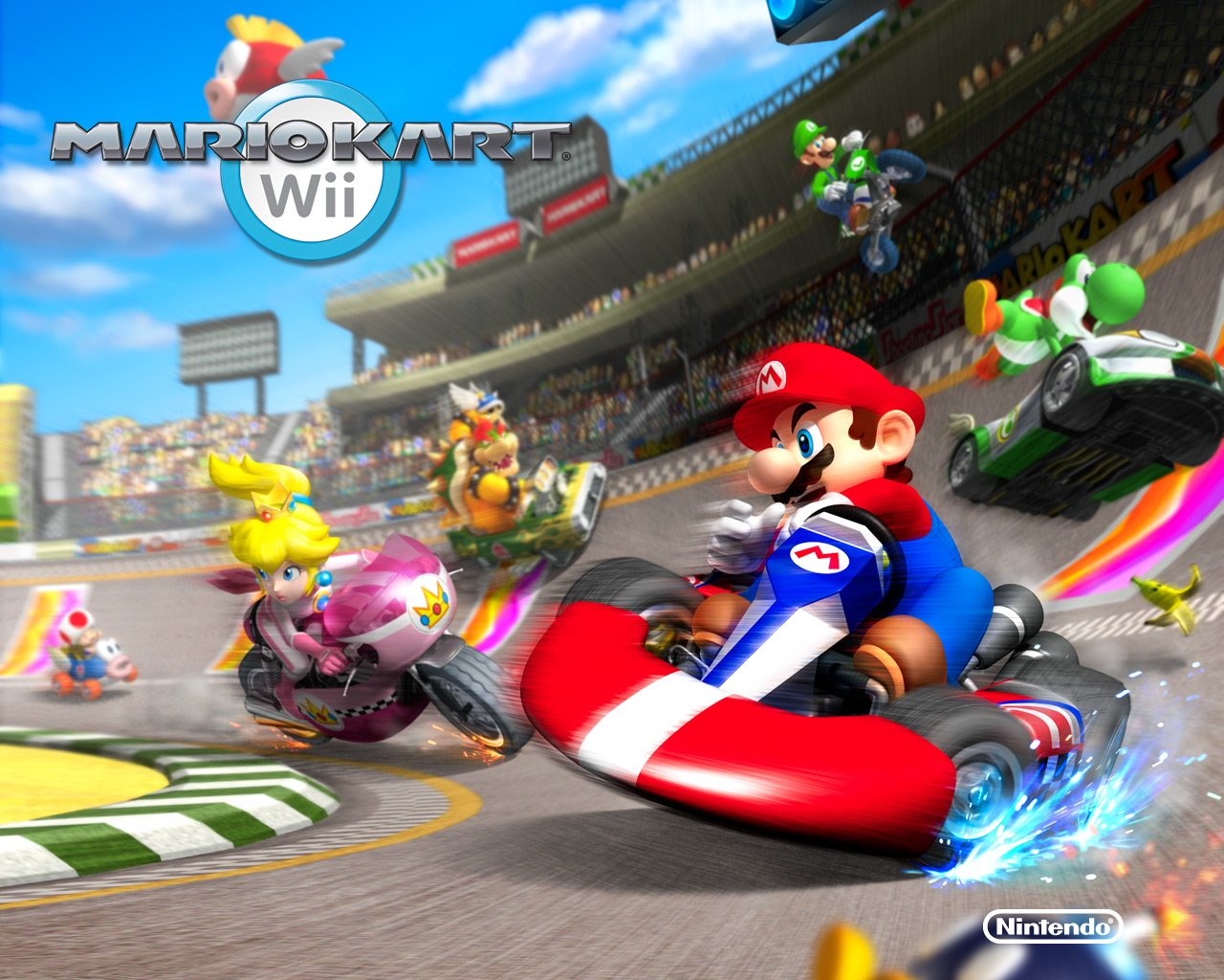 Image result for mario kart wii background