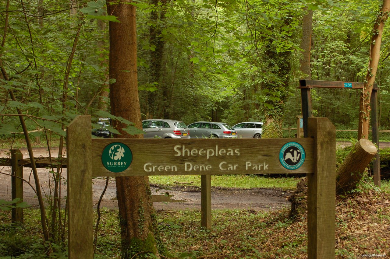 Sheepleas Green Dene carpark, UK