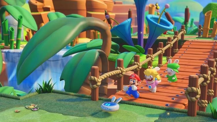 Image result for mario and rabbids kingdom battle overworld