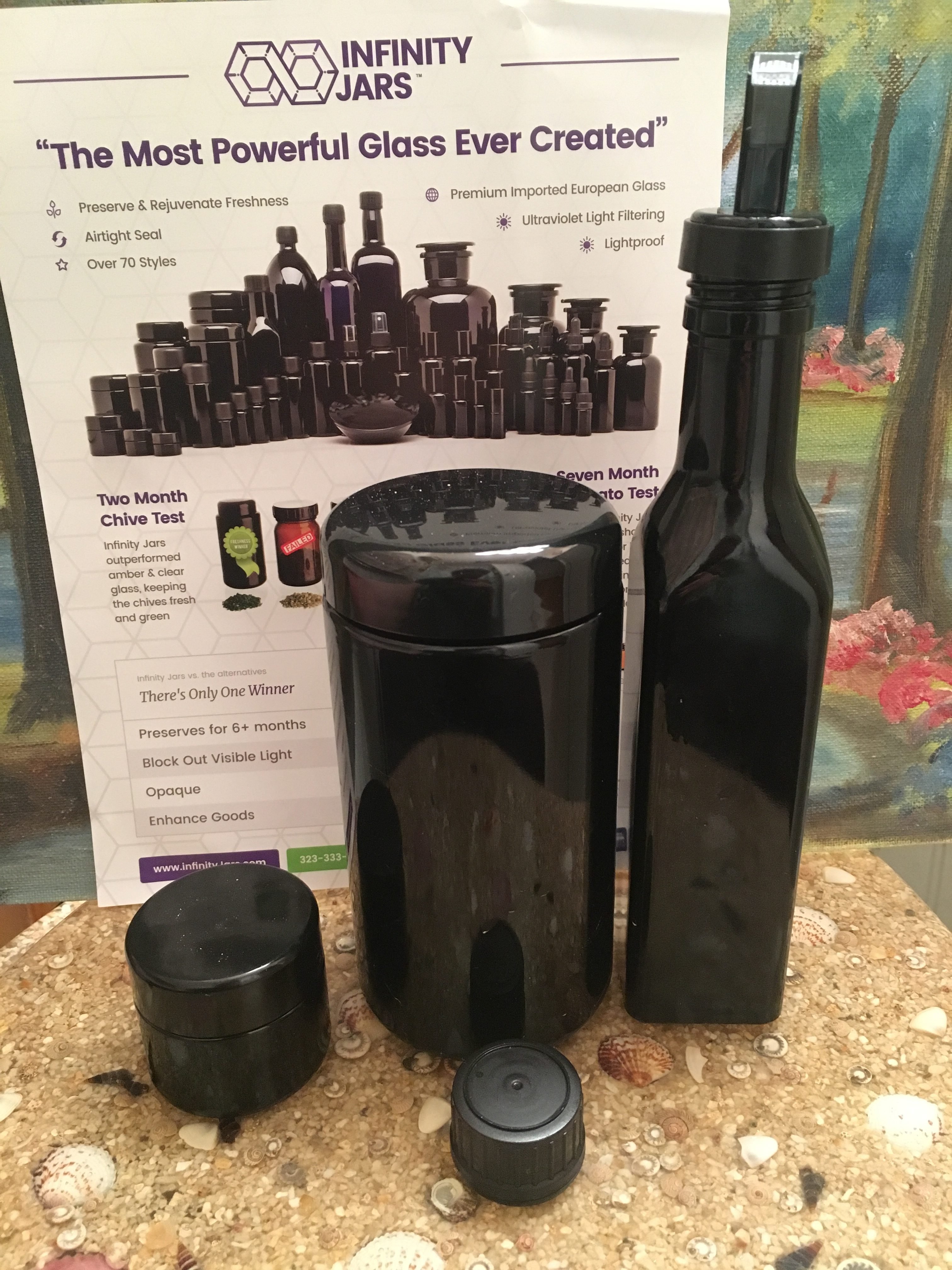 'The World's Most Powerful Glass Jars Ever Created' Infinity Jars